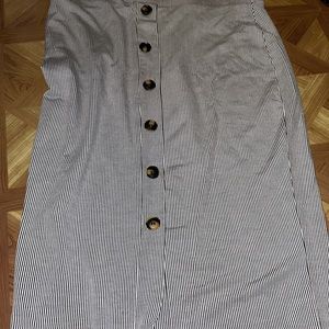 Stripe Pencil Skirt